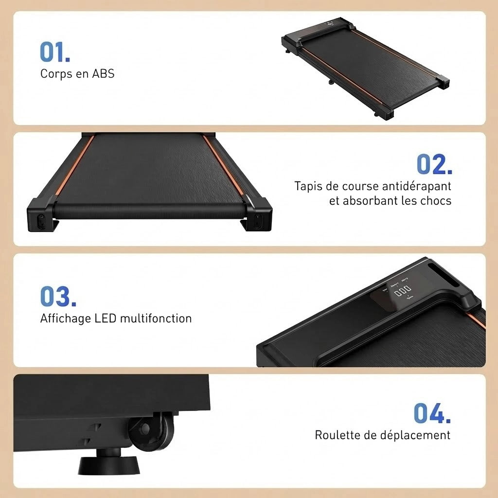 tapis de course pliable description